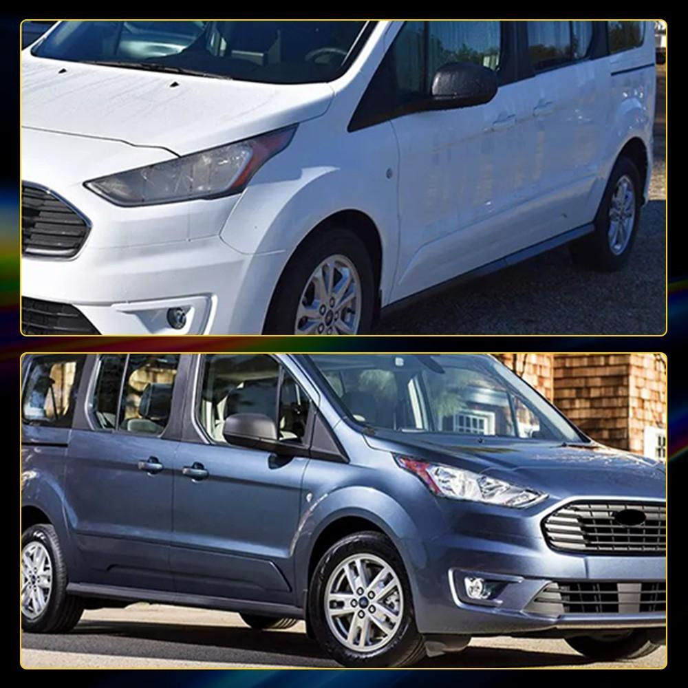 2x Прозрачный боковой повторитель указателя поворота крыла для Ford Transit Connect 9T1Z13K376A