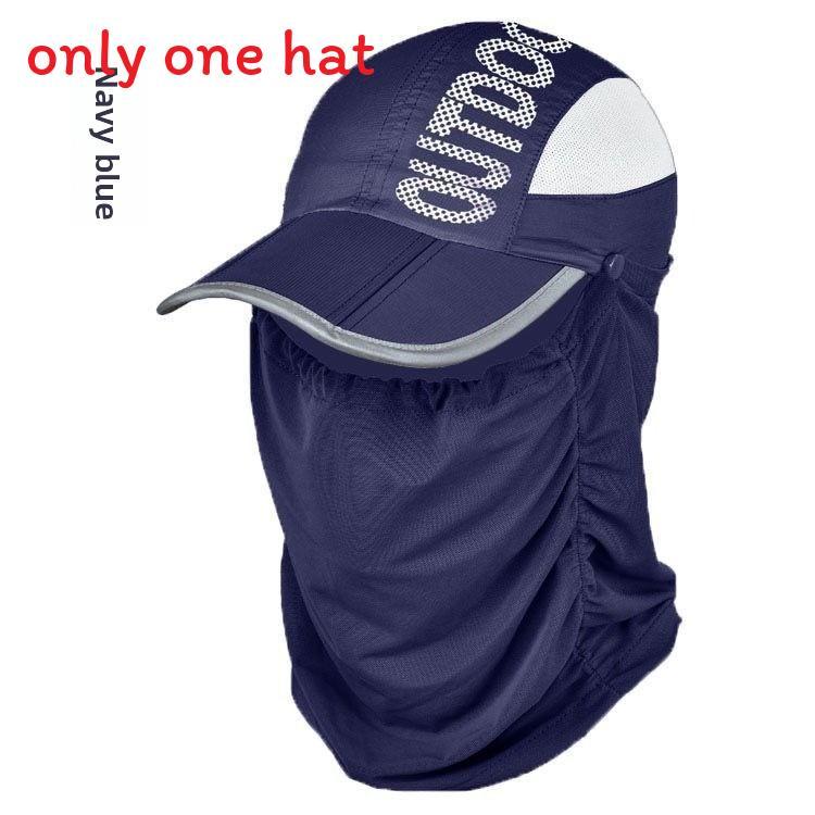 Sun Protection Baseball Cap With Uv Blocker For Outdoor Fishing And Hiking Enthusiasts