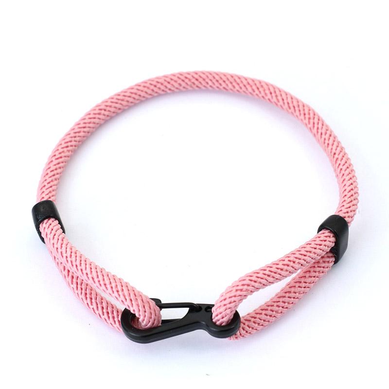 Unique Adjustable Rope Bracelet Unisex Black Outdoor Adventure Buckle Lucky Red Braclet Couple Brazalete Friendship Jewelry Gift