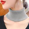 Knitted Neck Warmer Detachable Turtleneck New Fake Collar  Gift