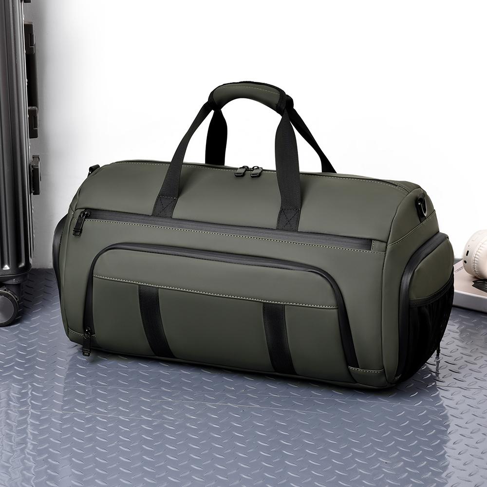 Мужская спортивная сумка для фитнеса, сумка для путешествий на короткие расстояния, с разделением на сухую и влажную среду, переносная сумка через плечо