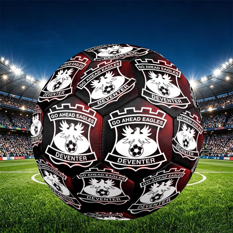Go Ahead Eagles Размер 5 Футбольный мяч, из износостойкого ПУ, для тренировок и ежедневной практики, Подарок на день рождения для футбольных фанатов