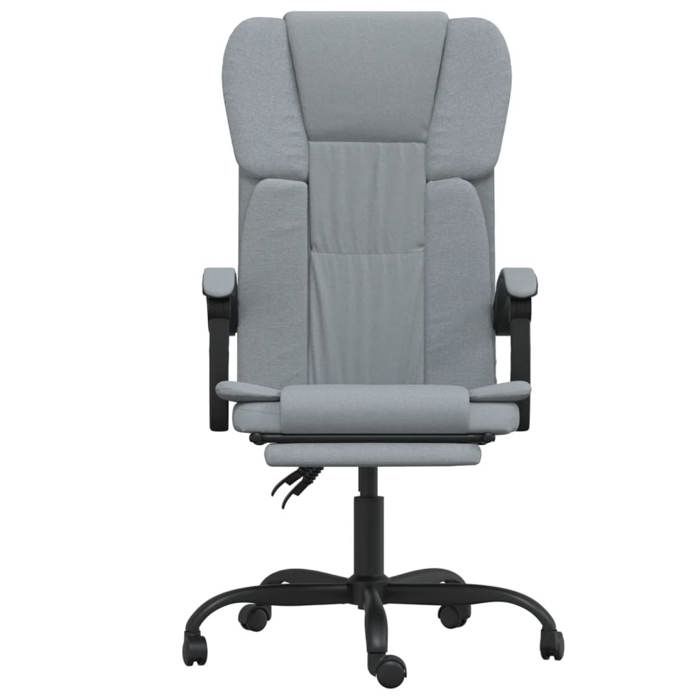 VidaXL Reclining Office Armchair Reclining Seat Computer Chair Adjustable Backrest and Footrest Office Furniture 349617