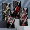 Стеклянный чехол с изображением дракона для Samsung Galaxy S22 S20 FE S21 Plus, чехол для телефона S10 5G S9 Note 20 Ultra 10 Lite Shell