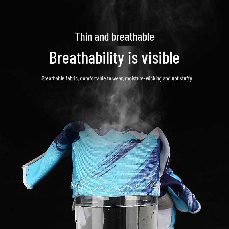 Breathable Anti-Slip Fingerless Gloves for Fishing and Cycling