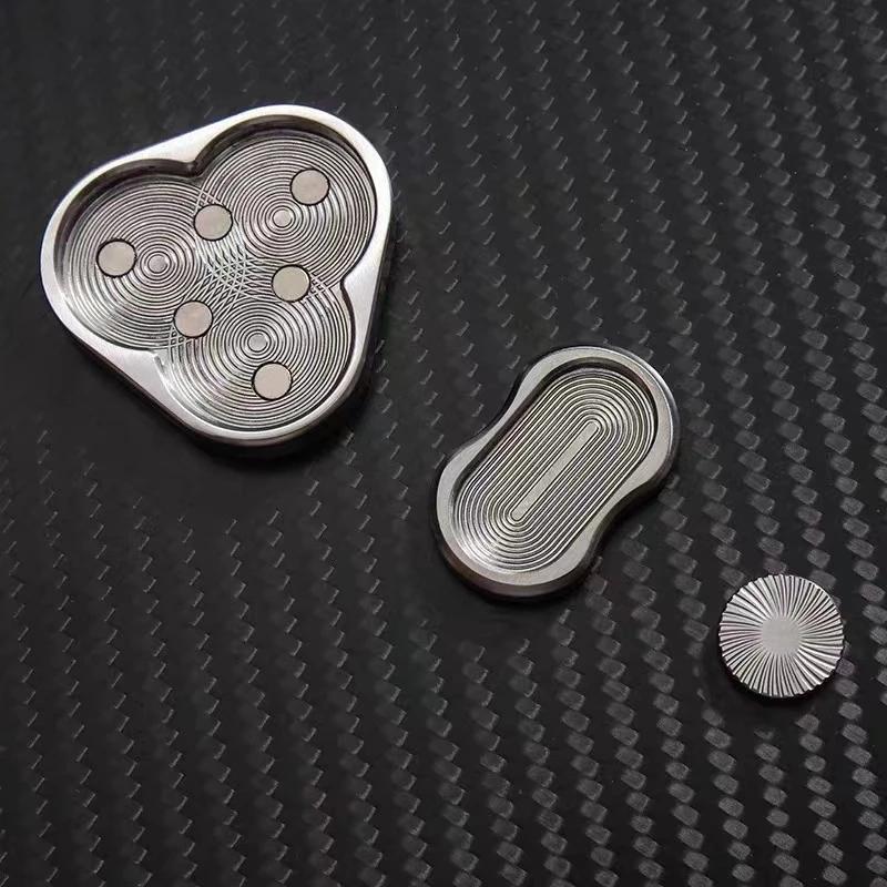 Slider Fidget Adult Magnetic Funny Edc Metal Fidget Toy Adhd Hand Spinner Autism Sensory Toys Anxiety Stress Relief Adult Gifts