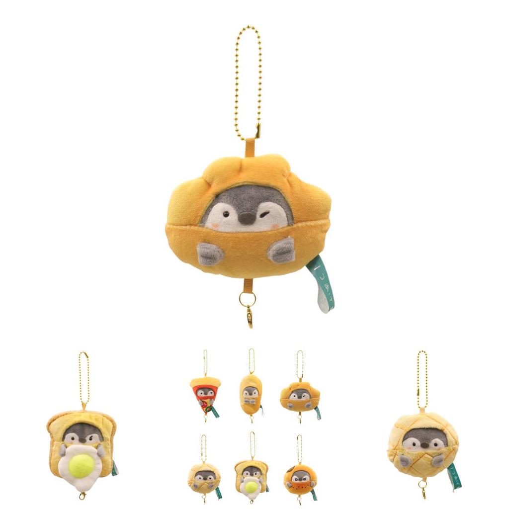 Милый и пушистый плюшевый брелок-пингвин, мягкая игрушка, аксессуар для сумки, идеальный подарок