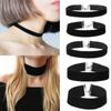 Women Fashion Classic Vintage Elegant Black Ribbon Velvet Choker Necklace Gothic