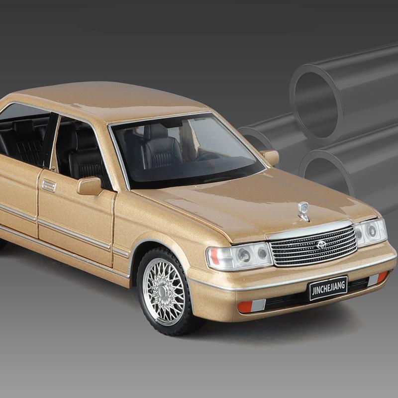 1/32 Toyota Crown 133 JZS133 Сплав Классическая Модель Старого Автомобиля Литой Металл Ретро Автомобиль Модель Автомобиля Звуковая и Световая Симуляция Детская Игрушка Подарок