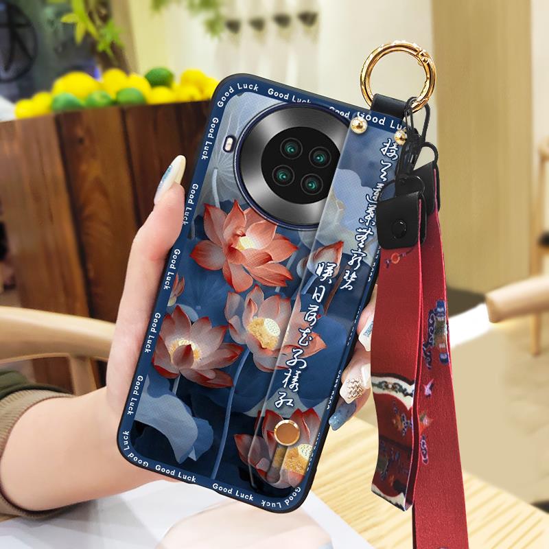 Для мамы Чехол для телефона с ремешком на запястье Для Cubot Note20 Защитная Пылезащитная Задняя крышка Кольцо Пожилая леди Подставка Ударопрочный