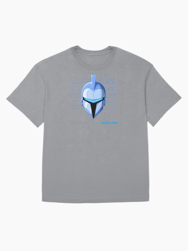 SilverHawks BlueGrass Type Design Oversized T-Shirt