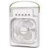 Three Gear Adjustable Fan USB Five Hole Multifunctional Desktop Atomizing Humidifier Night Light Air Cooler Five Hole Spray Fan