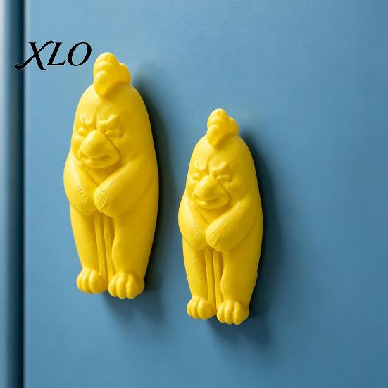 Decorative Fridge Magnets Farm Animal Bag Clip Refrigerator Magnet, Snack Food Magnetic Clips Sealing for Kitchen, Shape Magnet 3D