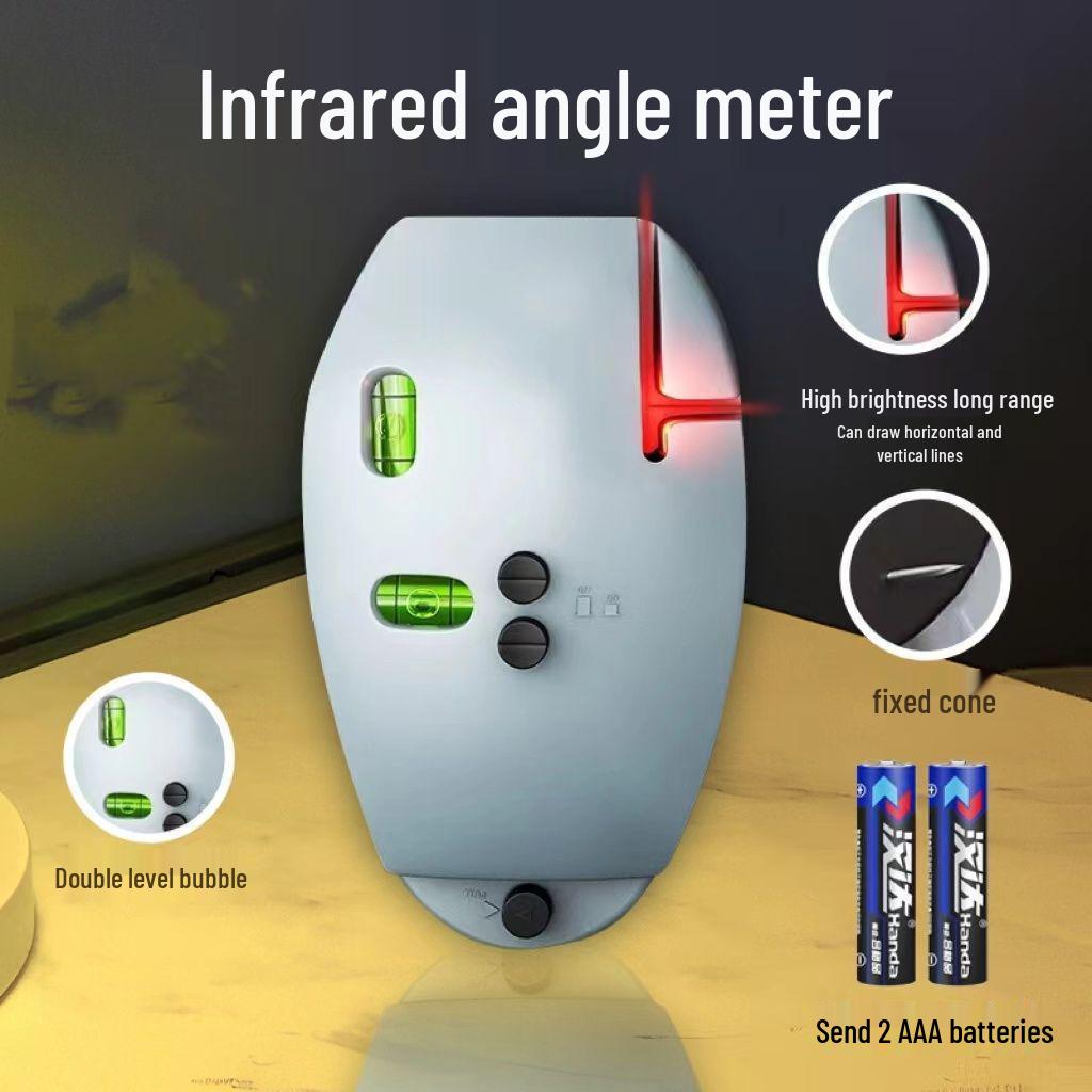 High-Precision Automatic Laser Level with Infrared 90° Line Marker