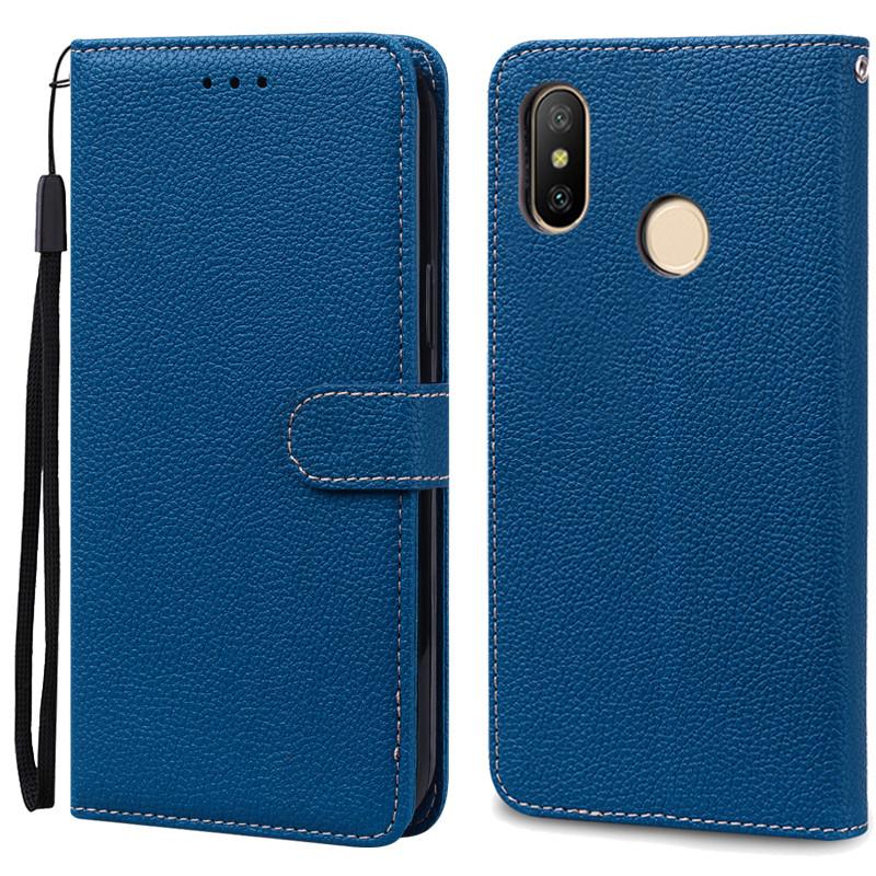 For Redmi Note 6 Pro Case Xiaomi Redmi 6 Pro Soft TPU Wallet Leather Case For Xiaomi Redmi 6 Case Note 6 Pro Flip Cover Fundas