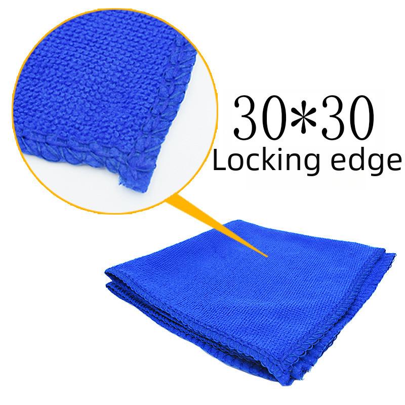 Маленькое полотенце из микрофибры для мытья автомобиля, полировки и чистки пола (30x70 см)