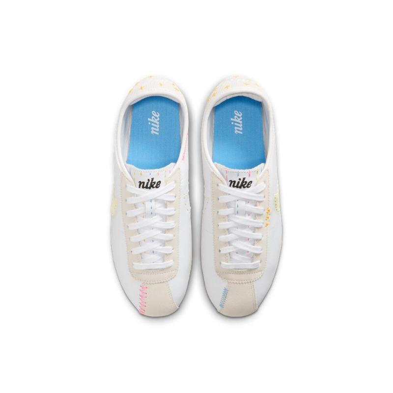 Nike Женские весенние новые кожаные кроссовки NIKE CORTEZ IQ1146 на тонкой подошве, низкие