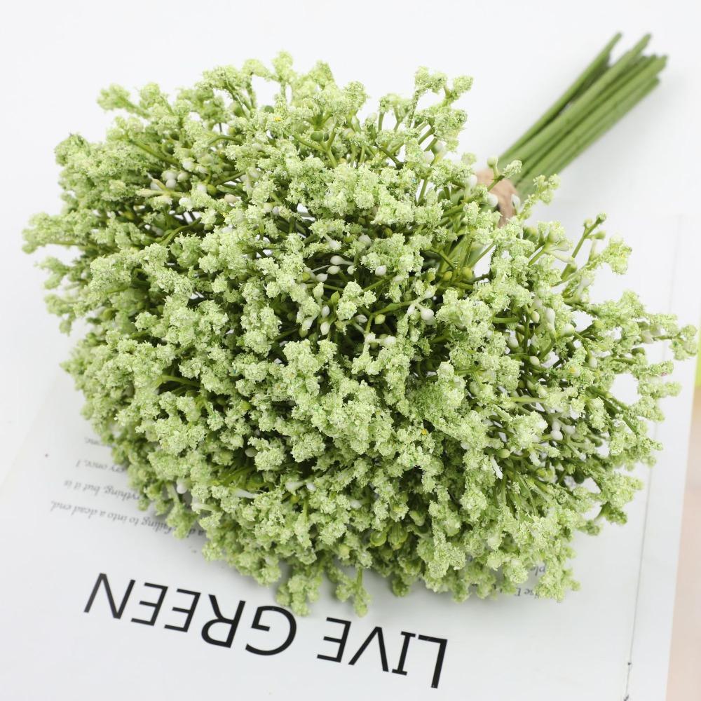 Отель Рождественский Декор Сделай Сам Цветочные Букеты Цветы Гипсофилы Имитация Цветка Искусственные Цветы