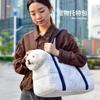 Portable Pet Carrier Bag Small Dogs Cats Handbag Shoulder Winter Outdoor Use