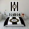 Black-white stripes, Udinese logo. Bedding sets Duvet cover sets Duvet covers Pillowcases(1 * Duvet Cover 2 * Pillowcases without duvet insert)