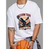 Freedom Tour T Shirt White Eagle Sunset Cactus Roses Born To Free Graphic Print Casual Wear for Men Outdoor Adventure Travel Fashion