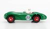 DINKY TOYS масштаб Aston Martin DB3S Зеленый ASTON MARTIN DB3S Репродукция Литая модель автомобиля 110 1/43