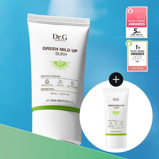 Dr.G Зеленый Mild Up Sun Plus 40мл+40мл