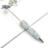 Creative Beaded Gift Pen DIY Glow-in-the-Dark Diamond Pen, Rhinestone Ballpoint Pens with Cartoon Charms, Cute Glitter Writing Attractive Luminous