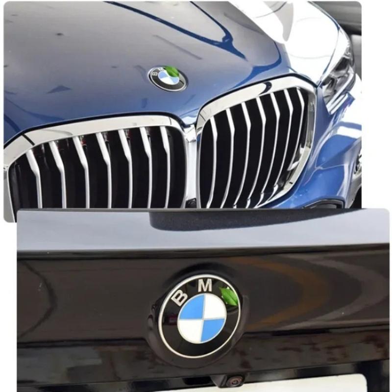 1P 81mm 2pins 3pins Car Emblem Front Bonnet Hood Rear Trunk Emblem For BMW 50th Anniversary Logo F10 F20 F30 F32 F34 51147057794
