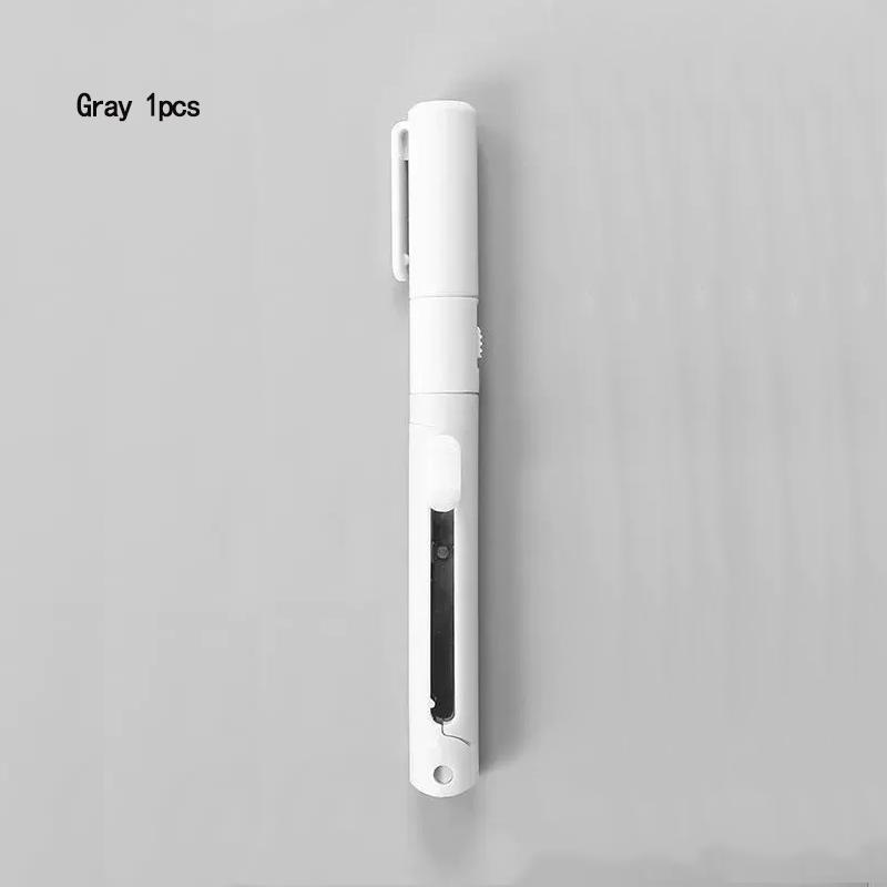 12-in-1 Double-Ended Pen Scissors with Paper Cutter Foldable Stainless Steel Blades and Ceramic Pen Knife for Multiple Scenes1pc
