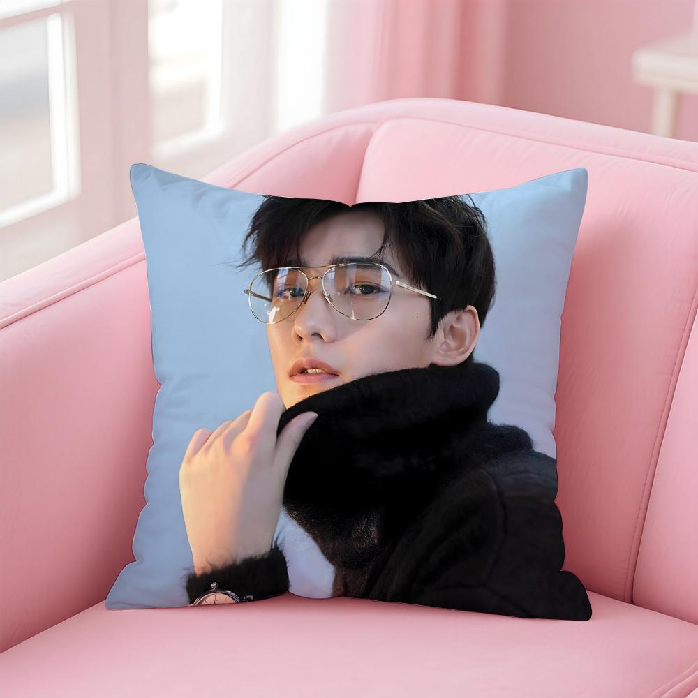 actor handsome YYang Yang Cushion Cover Pillow Case Soft Skin Friendly Fabric Concealed Zipper