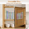 No Drilling Straw Storage Rack Reusable Cabinet Door Storage Container  Restaurant Application