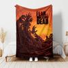 1pc Blanket The Walking Dead Daryl Dixon Print Design, Lightweight Blanket for Sofa, Bed- Soft &Warm, Gift for All Seasons like Christmas, Halloween