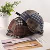 Women's Retro Color Blocked Forward Hat Versatile In Spring and Autumn Simple Beret