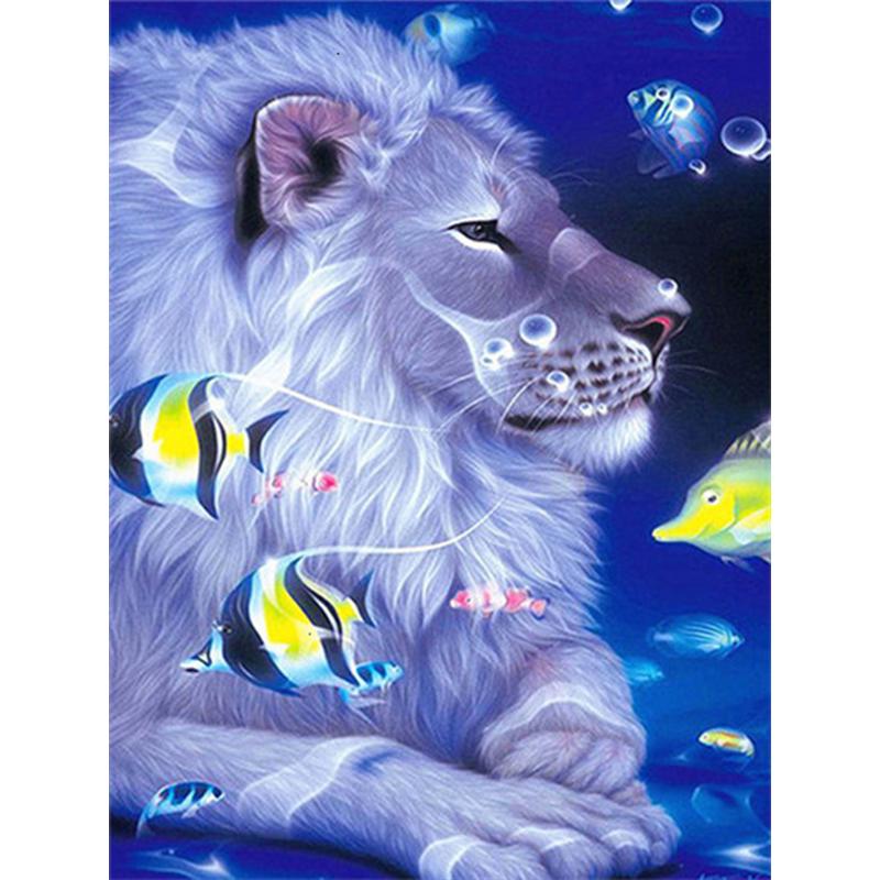 Алмазная картина Лев, вышивка крестиком, мозаика, Алмазная вышивка, животные, стразы, картины, домашний декор