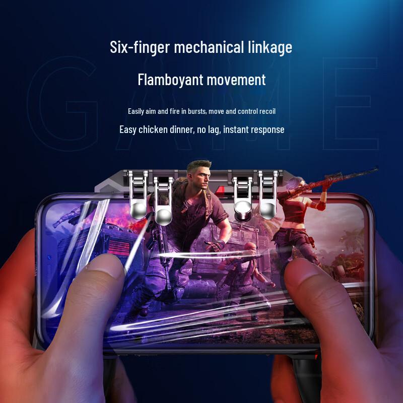 Hoco GM7 Eagle Шестипальцевый контроллер для мобильных игр