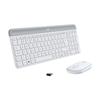 Clavier Et Souris Sans Fil - LOGITECH - MK470 - Blanc - 1 To - 8 Go
