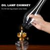 Long Oil Lamp Chimney Glass Lampshade Replacement Clear Lantern Shade Transparent Cover For Light Oil Lamp Parts Light Shade 