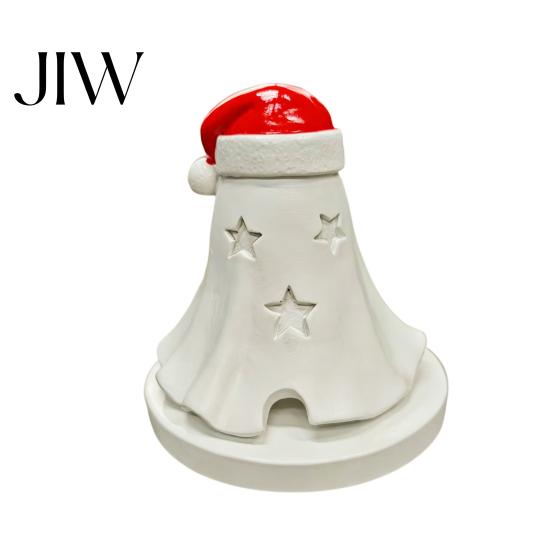 Incense Burner for Home Resin Ghost Burner, Christmas Hat Holder, with Halloween Decor Cones, Cone Holder Yoga Room Housewarming Presents