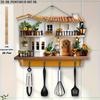 Плоский держатель для ключей Порядок Дерево Экономия места Художественный Кафе Ретро стиль Домашнее хранение DIY установка Дарение подарков Практичность