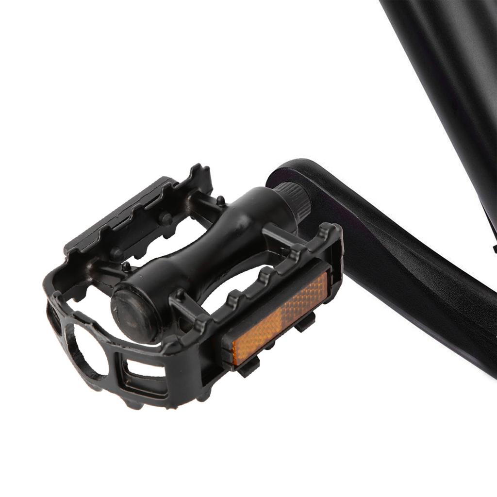 1 Pair Black Aluminium Alloy Mountain Road Bike Lightweight Pedals Bicycle Replacement Part