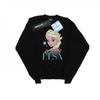Boys Frozen Elsa Snowflake Portrait Sweatshirt