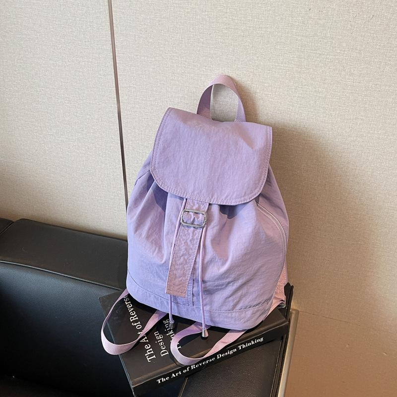 Повседневная легкая тканевая сумка женский новый простой и универсальный рюкзак большой вместимости рюкзак для занятий спортом на открытом воздухе