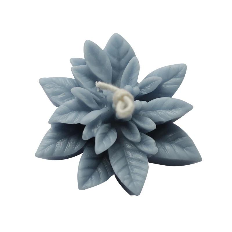 New Creative Flower Shape Mold Christmas Silicone Mold Aromatherapy Candle Resin Cake Decorating Handmade Soap Making Molds