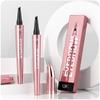 Карандаш для бровей цвета розового золота, водостойкая жидкая ручка для бровей, долговечная ручка для бровей, коричневая косметика для татуажа черных глаз