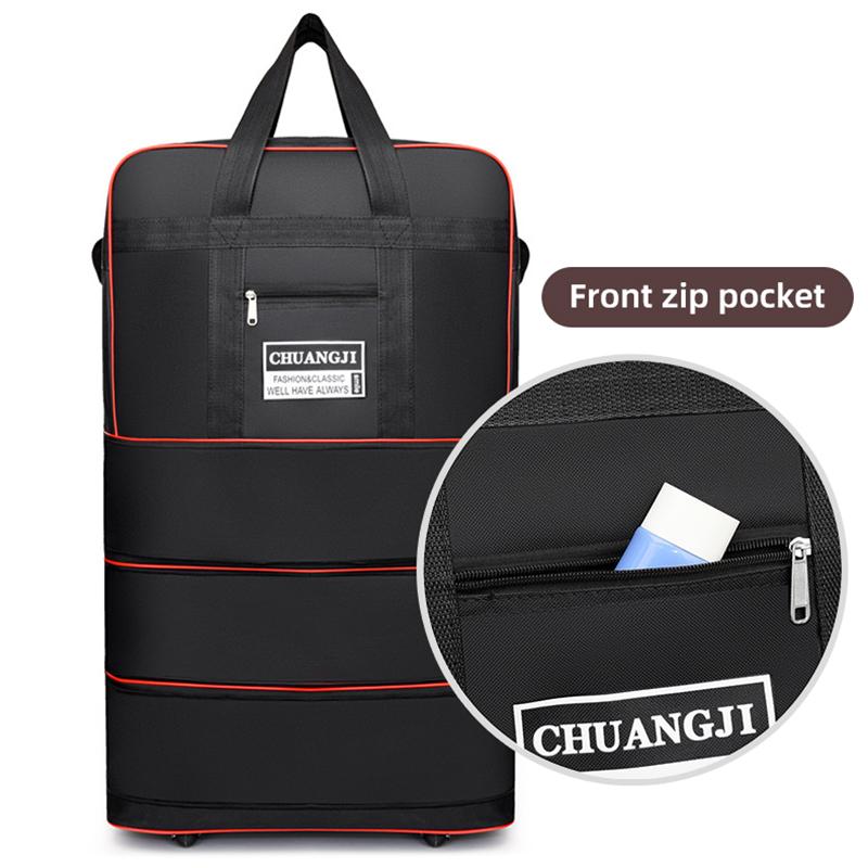 1/2/3 слоя 4/5 колес дорожная сумка водонепроницаемый портативный дорожный чемодан на колесиках сумка-переноска унисекс расширяемые складные сумки-оксфорды для багажа