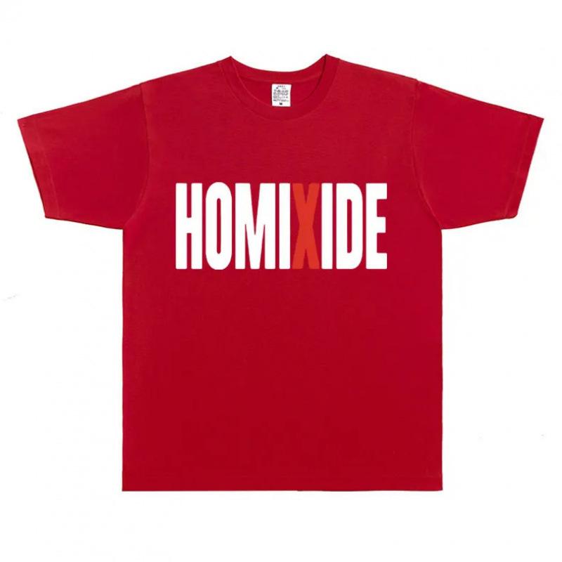 Fashion Women's T-Shirt Rapper Homixide Gang Graphic T-shirt Playboi Car