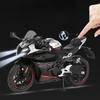Симуляция 1/12 CFMOTO 450SR Металлический Модель Мотоцикла Звук и Свет Игрушечный Транспорт Средство Детский Мальчик Подарок на День Рождения Коллекция Миниатюра
