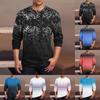 Men's T Shirt O-Neck Clothing Apparel Outdoor Long Sleeve Print Fashion Designer Vintage