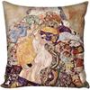 G0309 Hot Sale Gustav Klimt The Kiss Square Pillowcase Custom Zippered Cushion Pillow Cover Case 45x45cm
